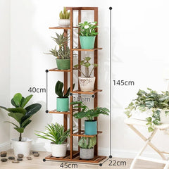 Bamboo Plant Multi-Storey Display unit