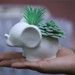 Cute Elephant Flower Pot