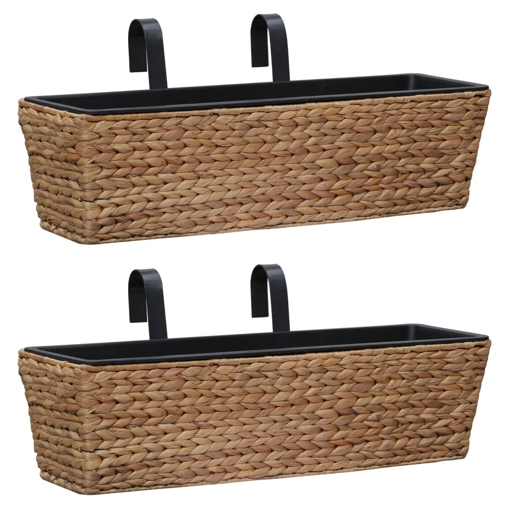 vidaXL Garden Planters 2 pcs Water Hyacinth - Everything for Everyone