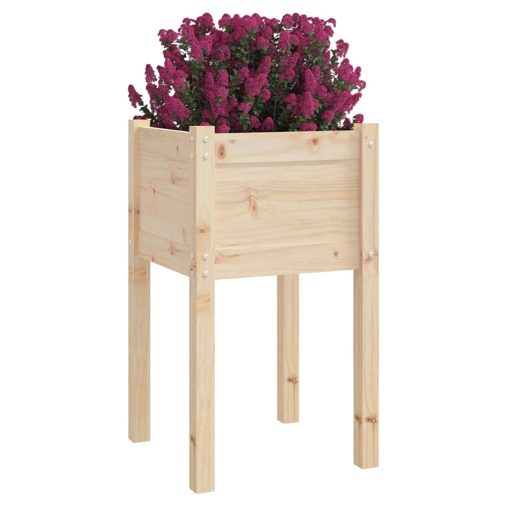 vidaXL Garden Planter 50x50x70 cm Solid Pinewood - Everything for Everyone