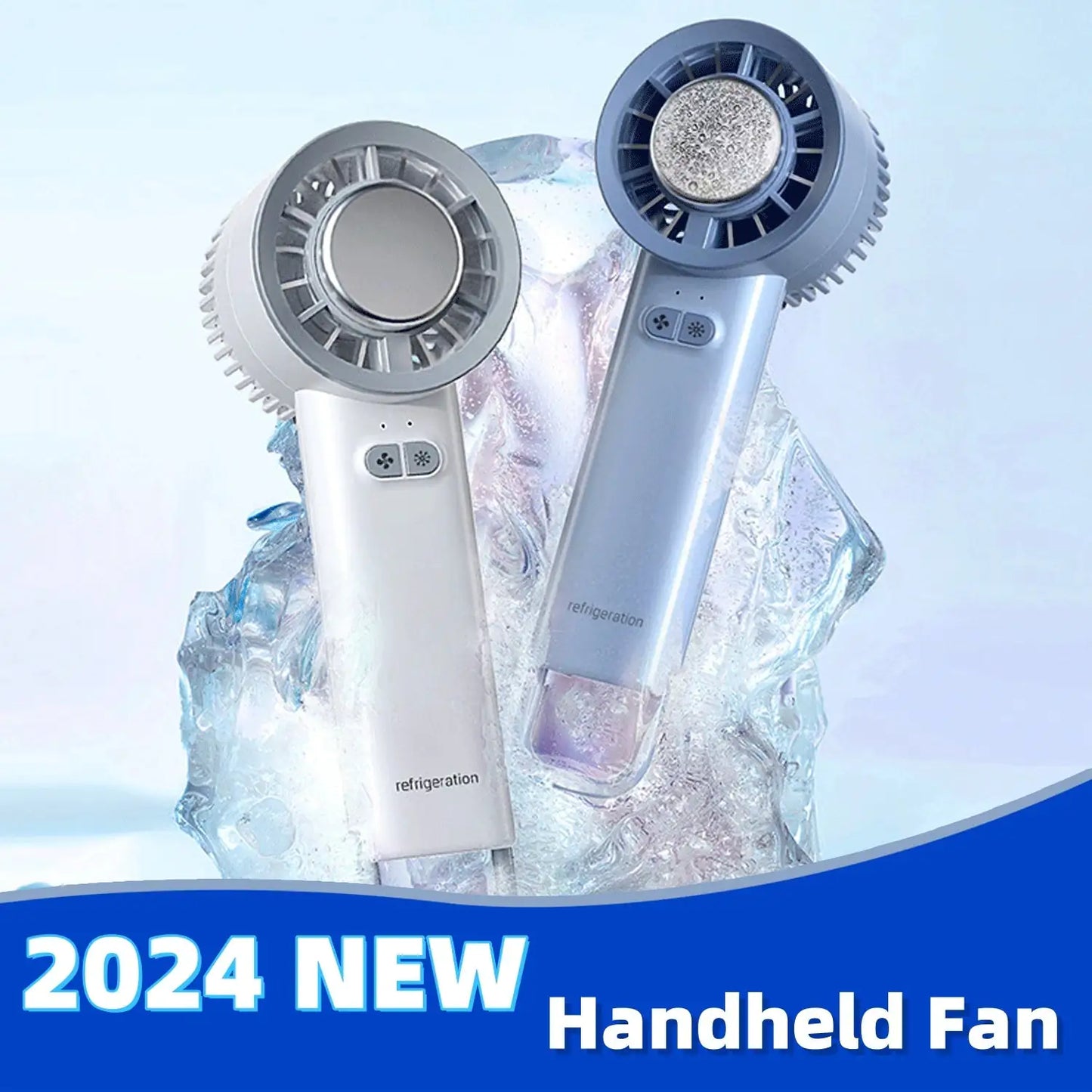 Handheld Turbo Jet Mini Portable Ice Cold Fan - Everything for Everyone