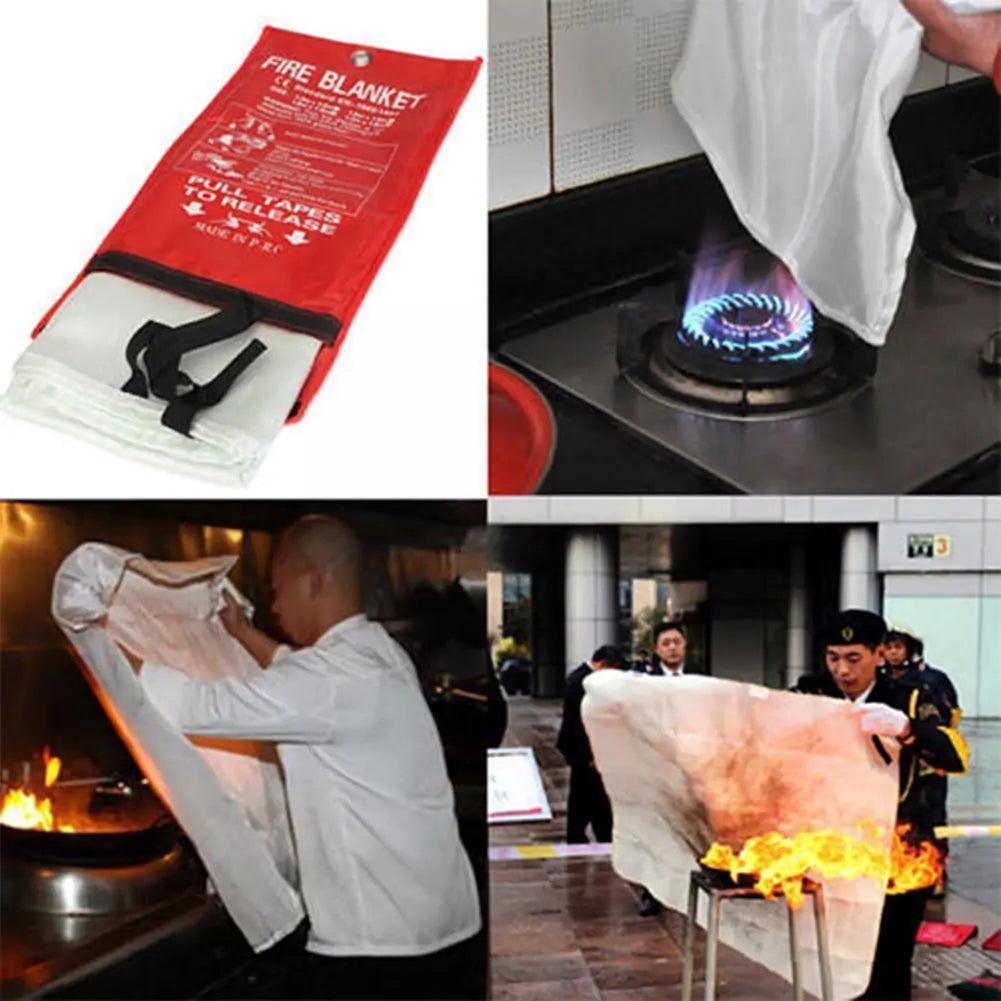 Fire Blanket Emergency Fiberglass Cloth - Everything for Everyone