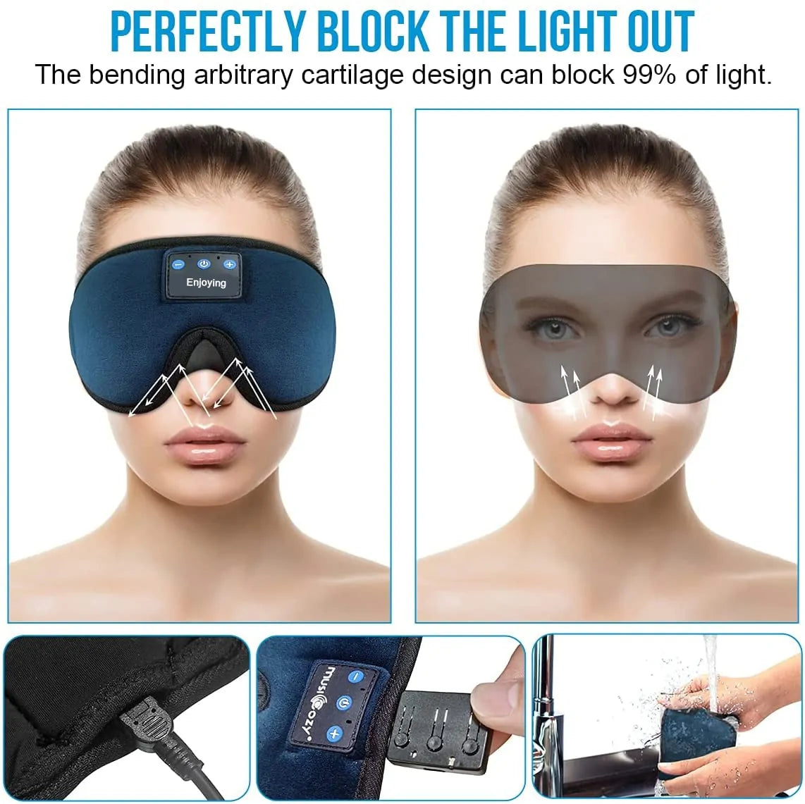 Sleep Eye Mask Headphones