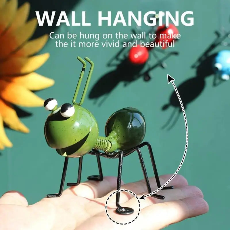 Metal Cute Ant Wall Decorations - Everything for Everyone